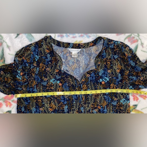 Christopher&Banks Long Sleeve Button Blouse - Picture 7 of 8